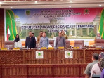 Wakil ketua DPRD Rohil Hamzah Pimpin Rapat Paripurna Penutupan Masa Persidangan Pertama Tahun 2024