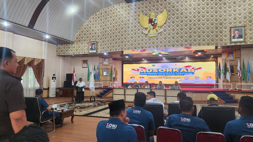 Musorkab KONI Rohil Digelar, Ajang Regenerasi Kepengurusan