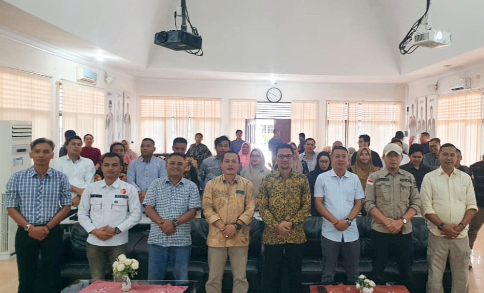 Bawaslu Dumai Hadiri Rapat Evaluasi Pengawasan Pada Tahapan Coklit Pilkada Serentak Tahun 2024