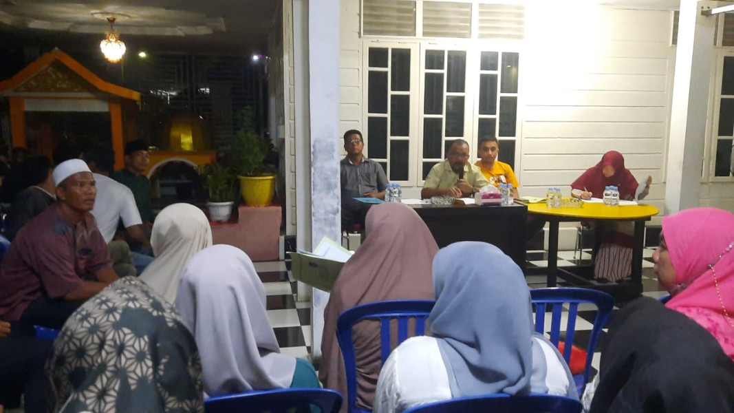 Kepala DLH Rohil Suwandi, Langsung Pimpin Rapat Persiapan Takbir Keliling Idfitri