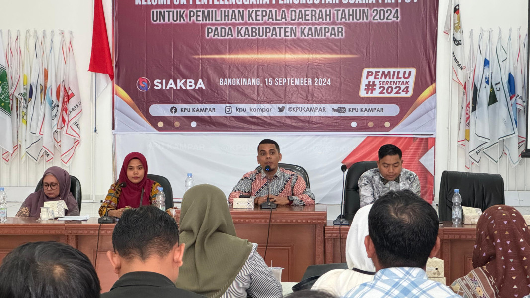 KPU Kampar Akan Membentuk Badan Adhoc KPPS, Persiapkan Diri Anda !