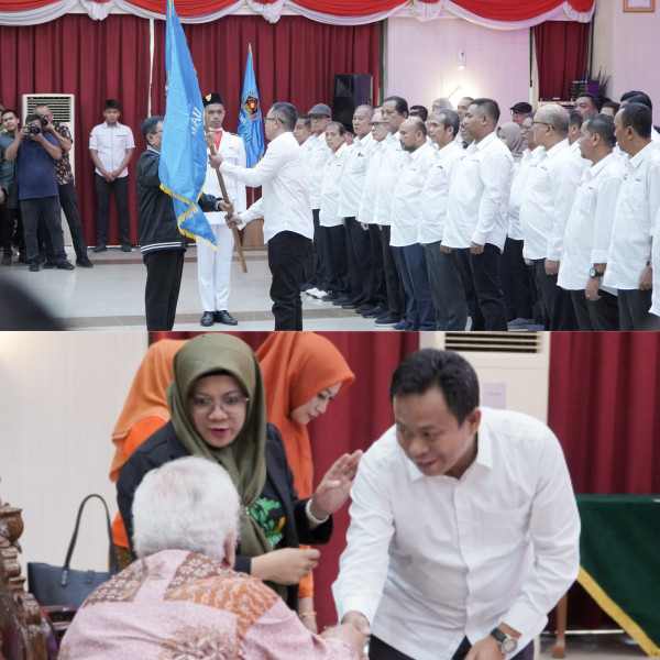 Wakil Bupati H. Sulaiman Hadiri Pelantikan Pengurus PWI Riau  Periode 2023-2028