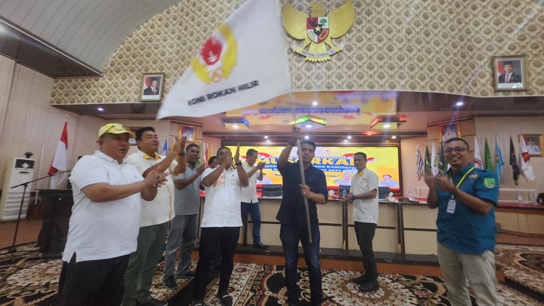 Riwansyah Nahkodai KONI Rohil Masa Bhakti 2025 - 2029, Ini Visi & Misinya...