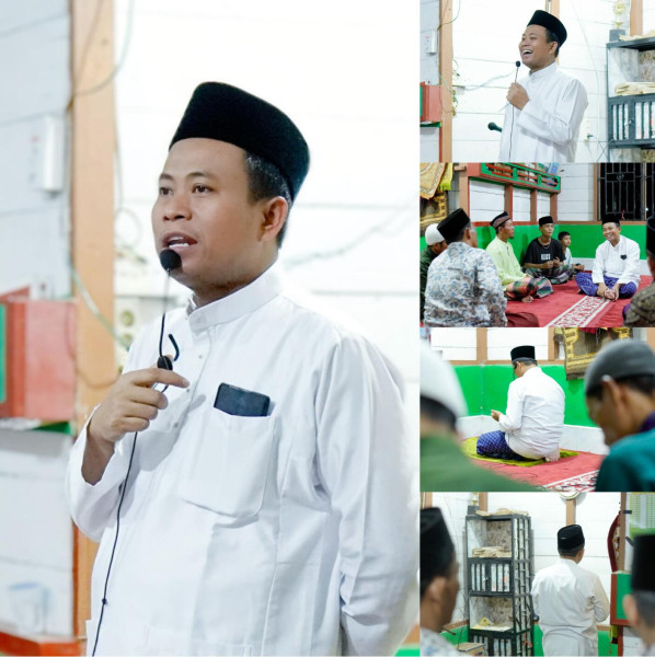 Wabup H. Sulaiman Jadi Imam Sholat Tarawih di Musholla Muslimin Jalan Bintang Hulu