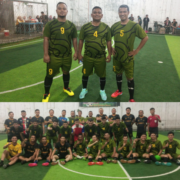 Pertandingan Futsal Persahabatan Sekda FC Vs Adiyaksa FC Berakhir 6 -6