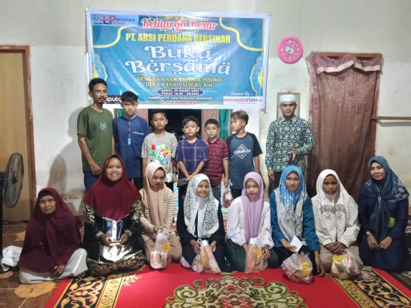 Keluarga Besar PT APB Gelar Buka Bersama Serta Santuni Anak Yatim & Pisoko