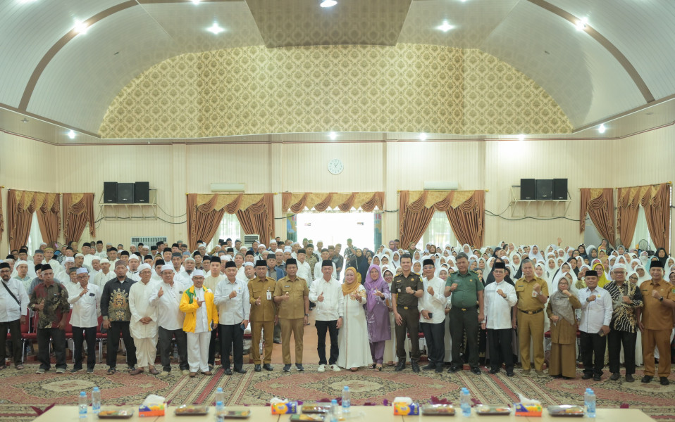 Bupati Rohil Buka Bimbingan Manasik Haji  Diikuti 282 Peserta Tingkat Kabupaten