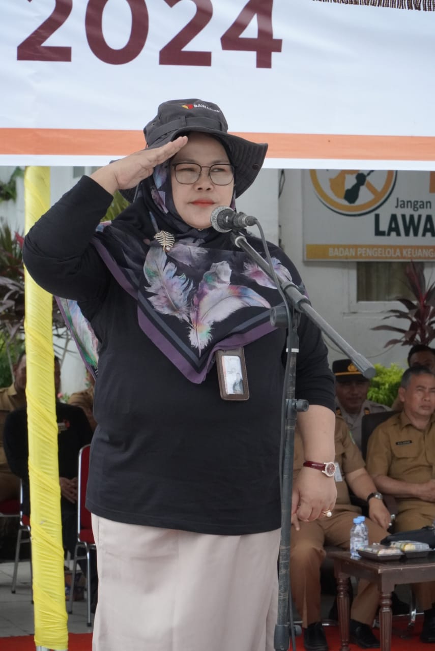 Ketua Bawaslu Rohil Zubaidah Gelar Apel Siaga Pemilu Damai Tahun 2024