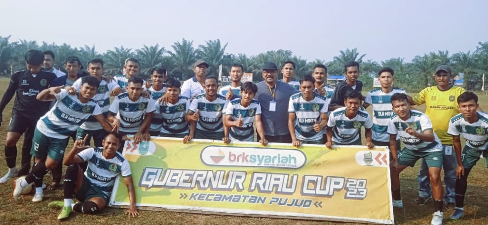 Tim Sepakbola Dinas Lingkungan Hidup (DLH)  Mantap FC Rohil Melaju Ke Semifinal Piala Gubernur Riau