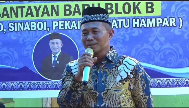 Basiran Tampung Aspirasi Masyarakat Bantaiyan Baru di Blok A Dan B